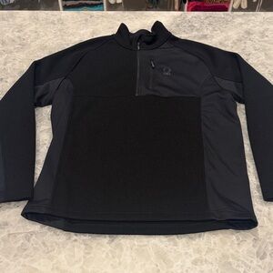Spyder Men’s Black Half-Zip Performance Pullover